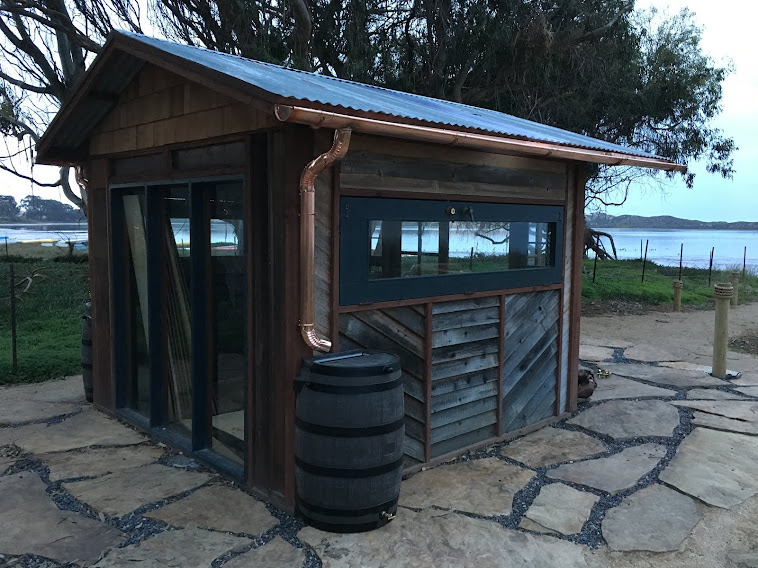 Capturing Rain From One of Our Sheds