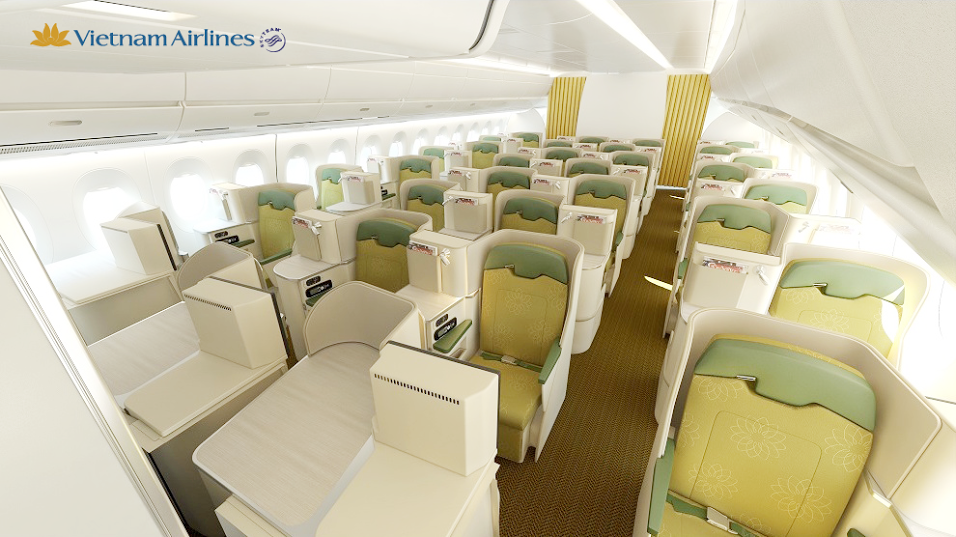 VNAFlyer Vietnam Airlines Releases Interior Images for 787, A350