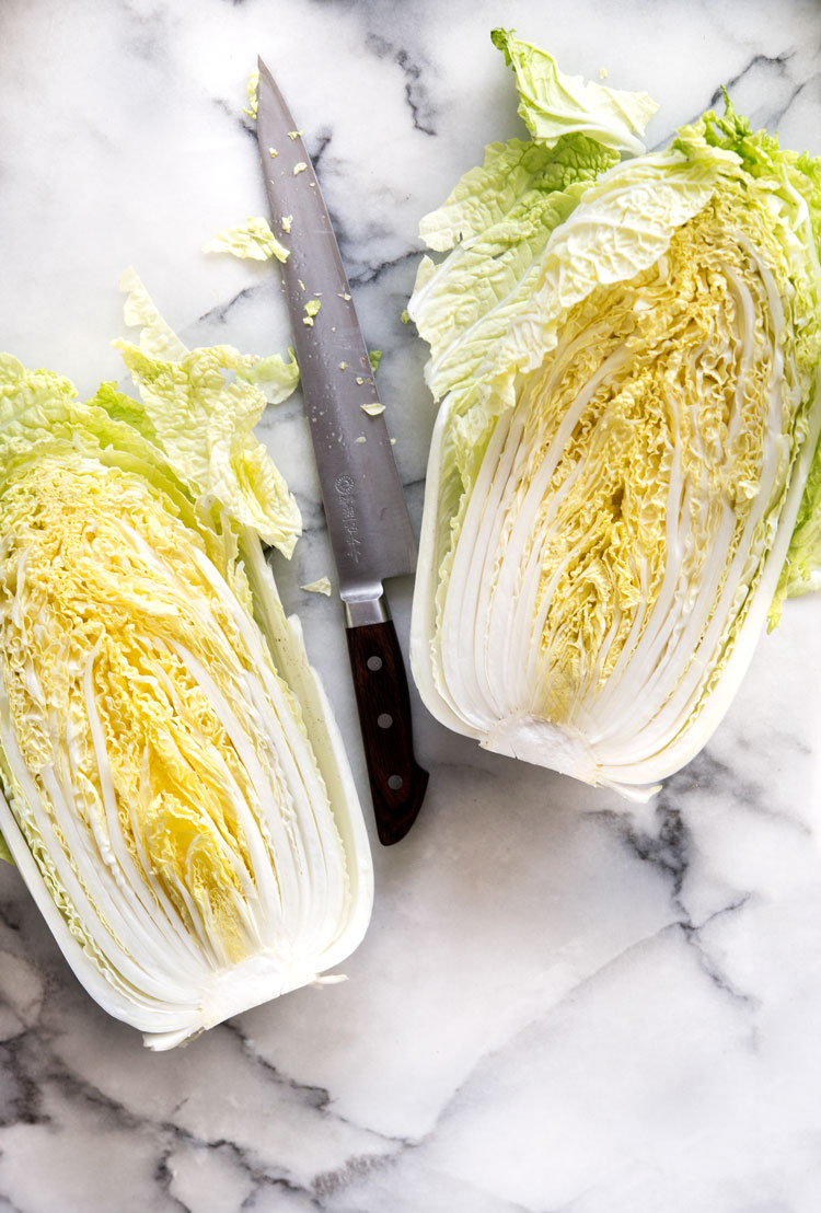 Cabbage and Baby Bok Choy Kimchi WILD GREENS & SARDINES