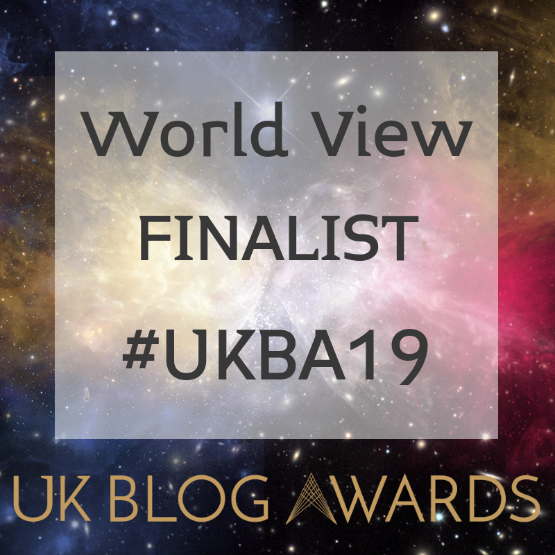 UK Blog Awards Finalist 2019