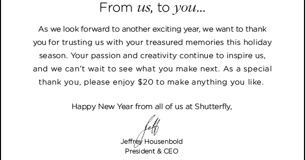 savvy spending check your email for possible 20 shutterfly code