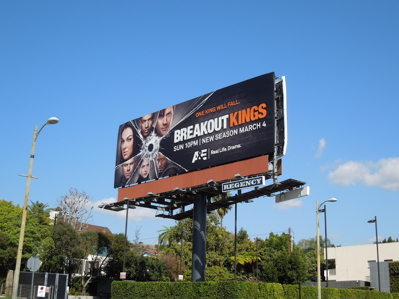 Breakout Kings season 2 billboard
