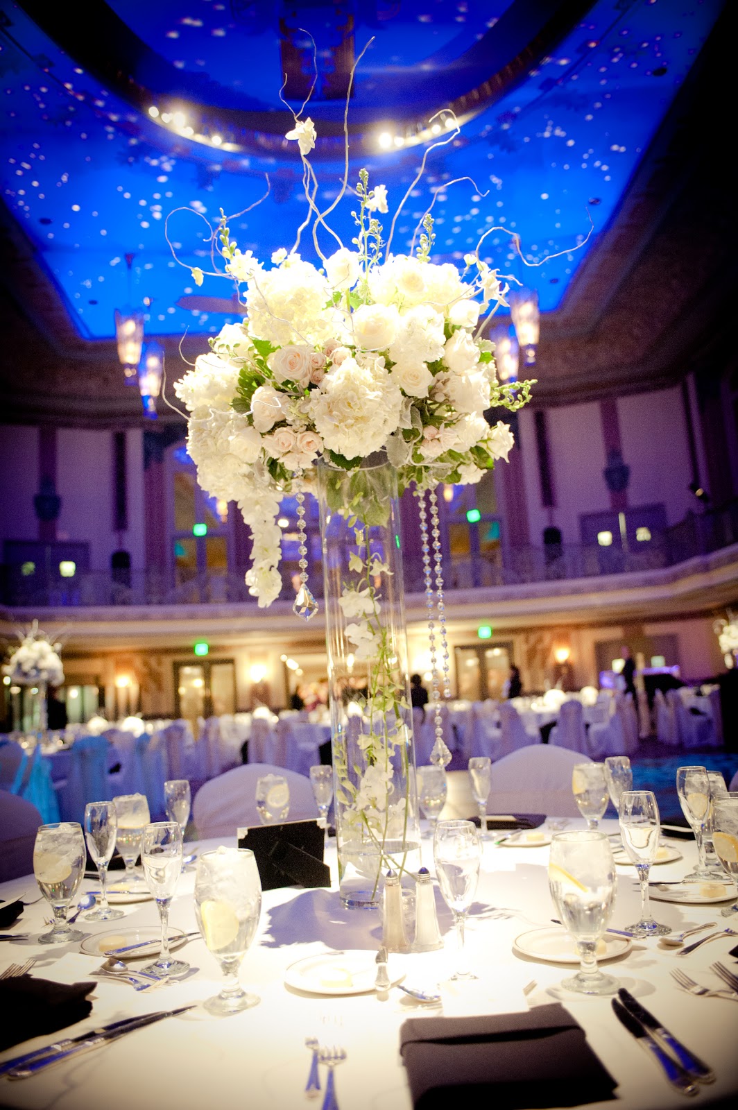 Winter Wonderland Centerpieces With Branches