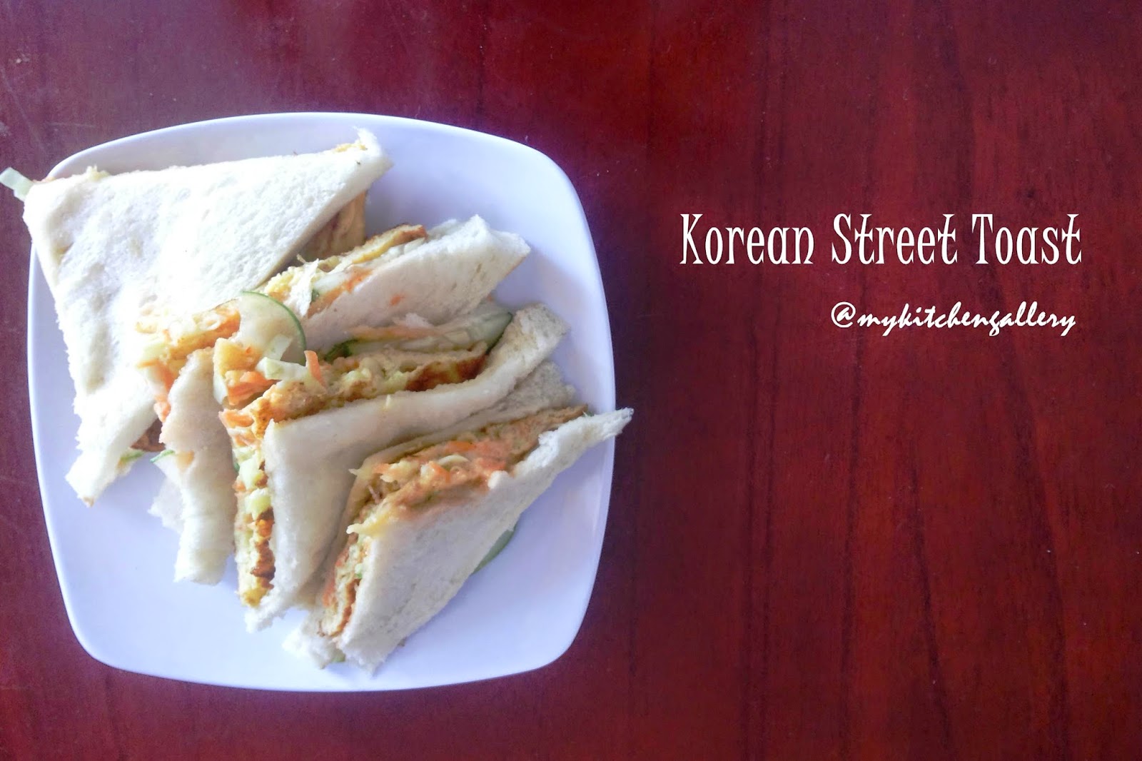 Lynn's Kitchen: Korean Street Toast ( Sandwich ala Korea )