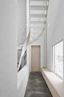Hokkaido Vertical White House Design with More Loft and Platforms Hokkaido Vertical White House Design with More Loft and Platforms