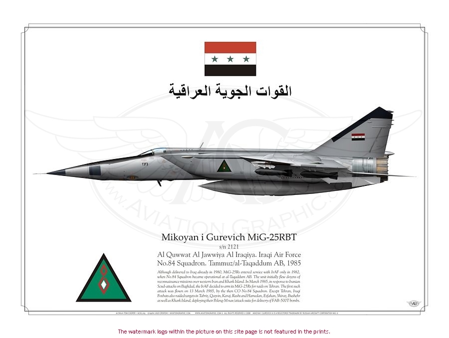 L'ancienne Armée de l'Air Irakienne - Page 2 Iraqi+MiG-25RB
