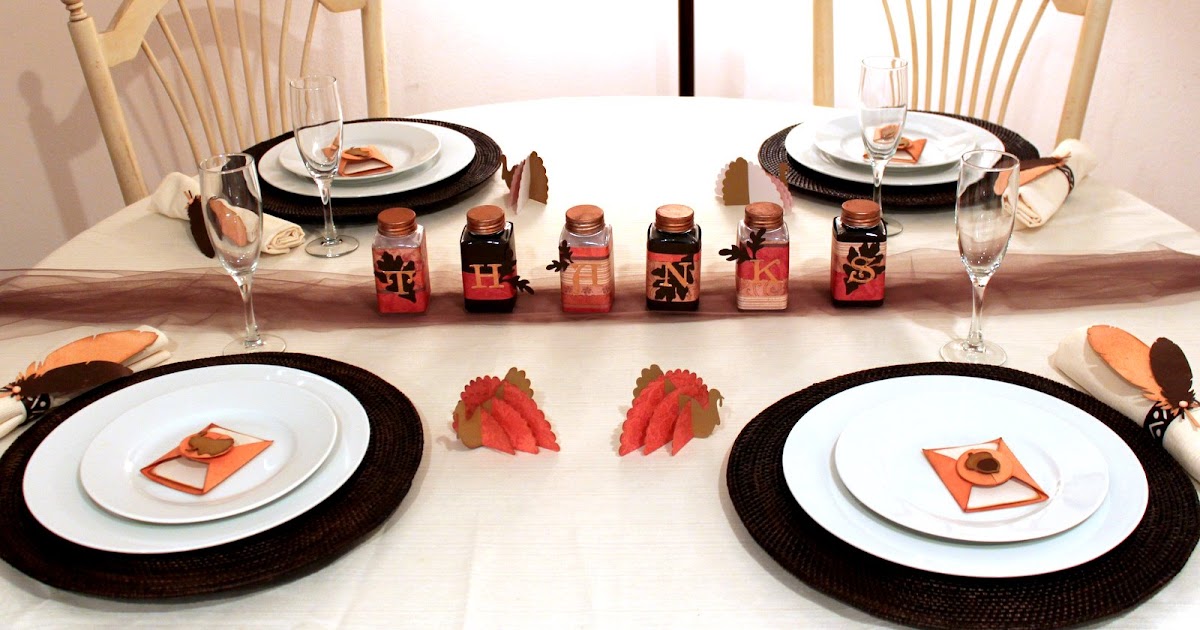 Oh My Crafts Blog: Thanksgiving Table Decor Featuring Lifestyle Crafts!