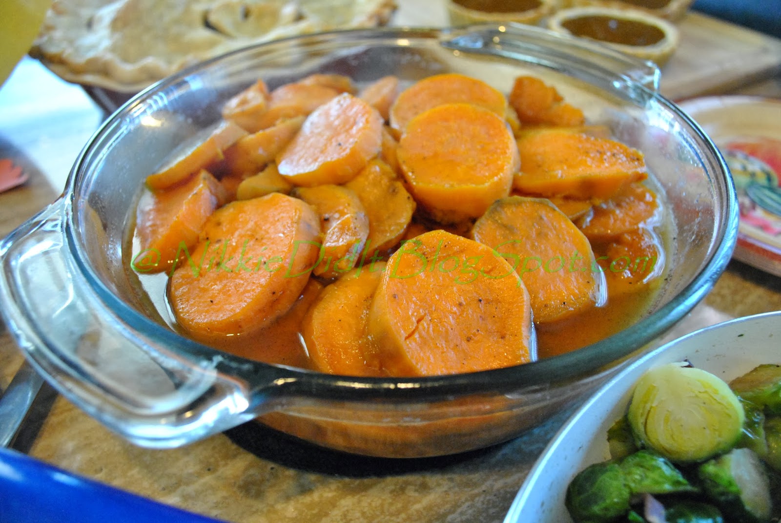 Candied Bourbon Sweet Potatoes Nikkie Did It