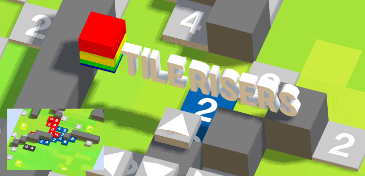Tile Risers is a multiplayer 2048 game | Play Now !