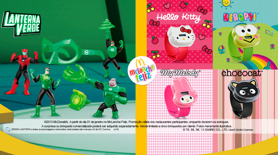 Pulseira Keroppi / Personagens Sanrio (Hello Kitty)