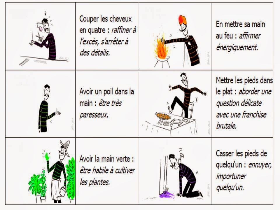 Le Cahier de Français DES EXPRESSIONS IDIOMATIQUES