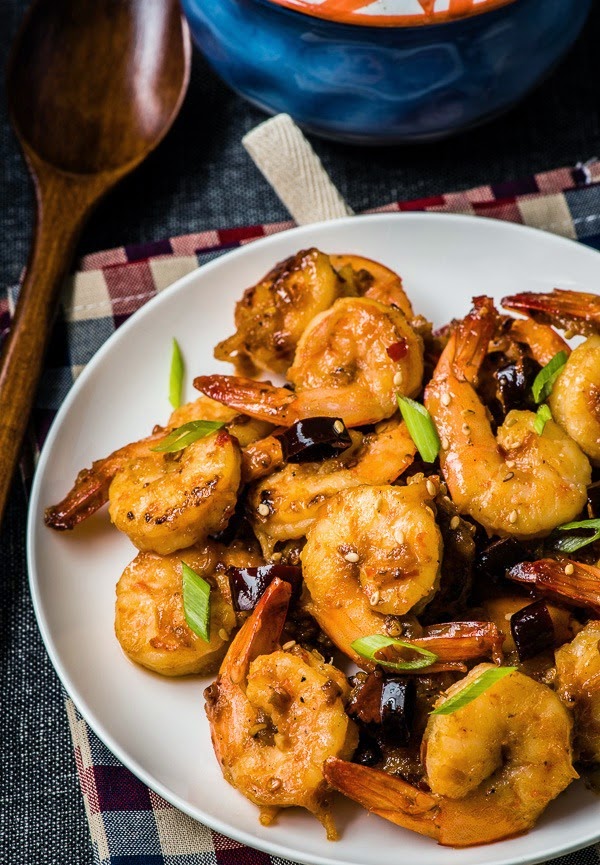 Sichuan Spicy Shrimp Stir-Fry ~ Delicious Cooking Recipes
