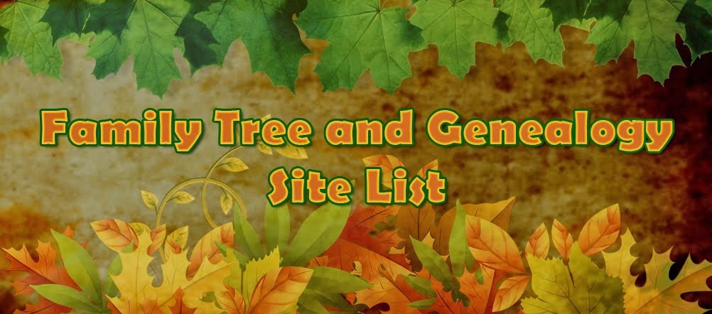 Most Popular Family Tree and Genealogy Website list All Time