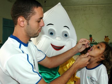 Muriaé atinge meta da Campanha Nacional de Vacinação contra a Poliomielite