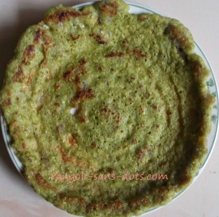 pesarattu prepared and ready to serve pitla-recipe-for-festivals-1c.jpg