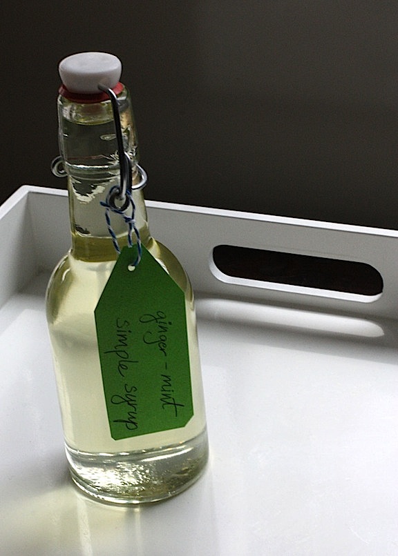 Savor Home A Simple Gift Ginger Mint Simple Syrup