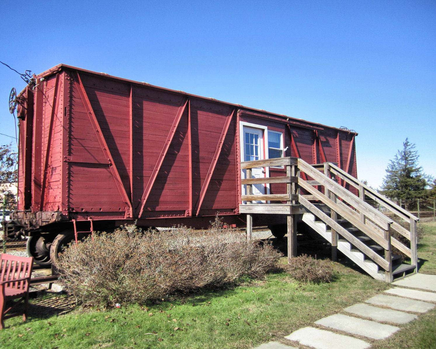 Living in a Railroad Boxcar?