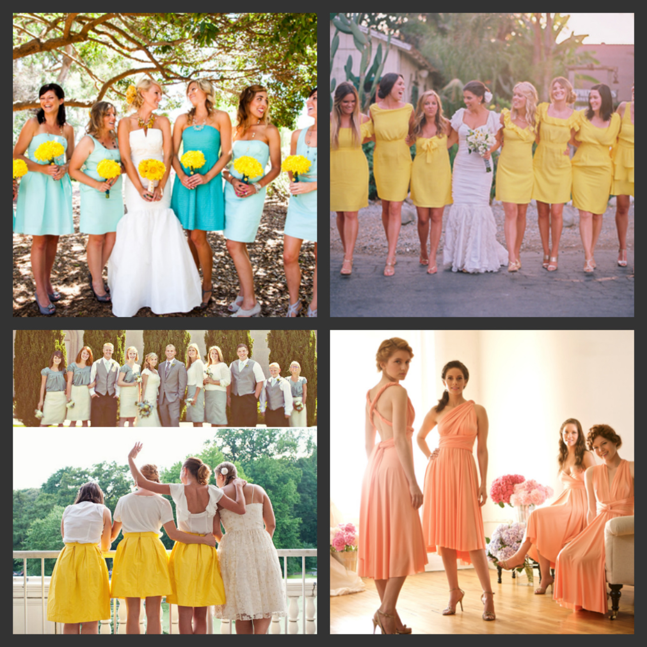 Weddings Are Fun Blog Unique Bridesmaid Dress Trends