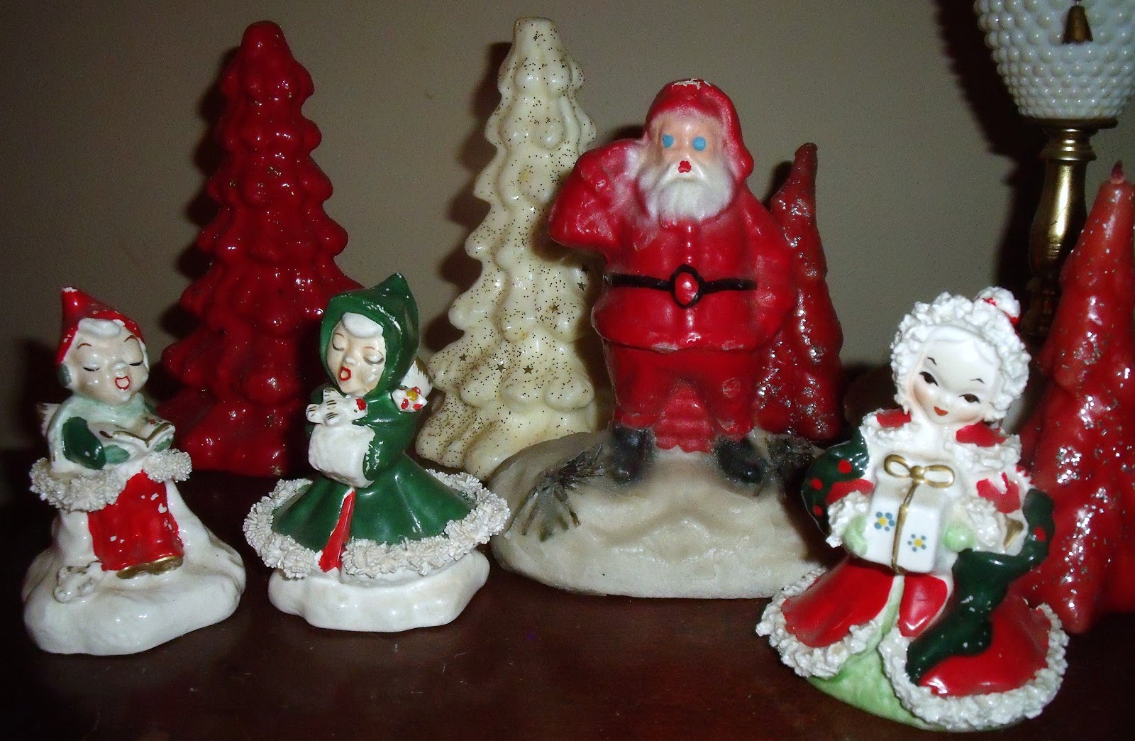 Eventually vintage 1950's Christmas decorations