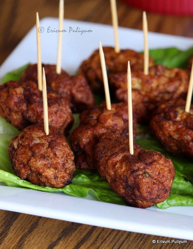 Erivum Puliyum Chicken Kebab Quick Appetizer & Saturday Snapshots