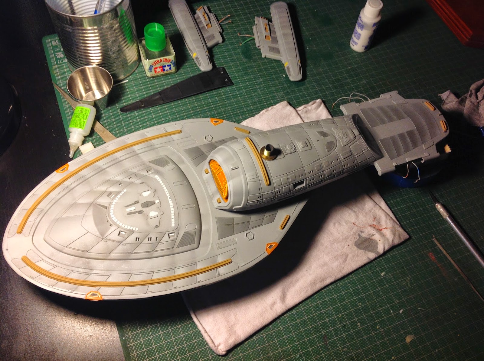 Star Trek, Voyager, Scale model, Revell, Plastic Model,