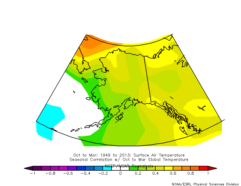 Deep Cold Alaska Weather & Climate Alaska Winter Temperatures and