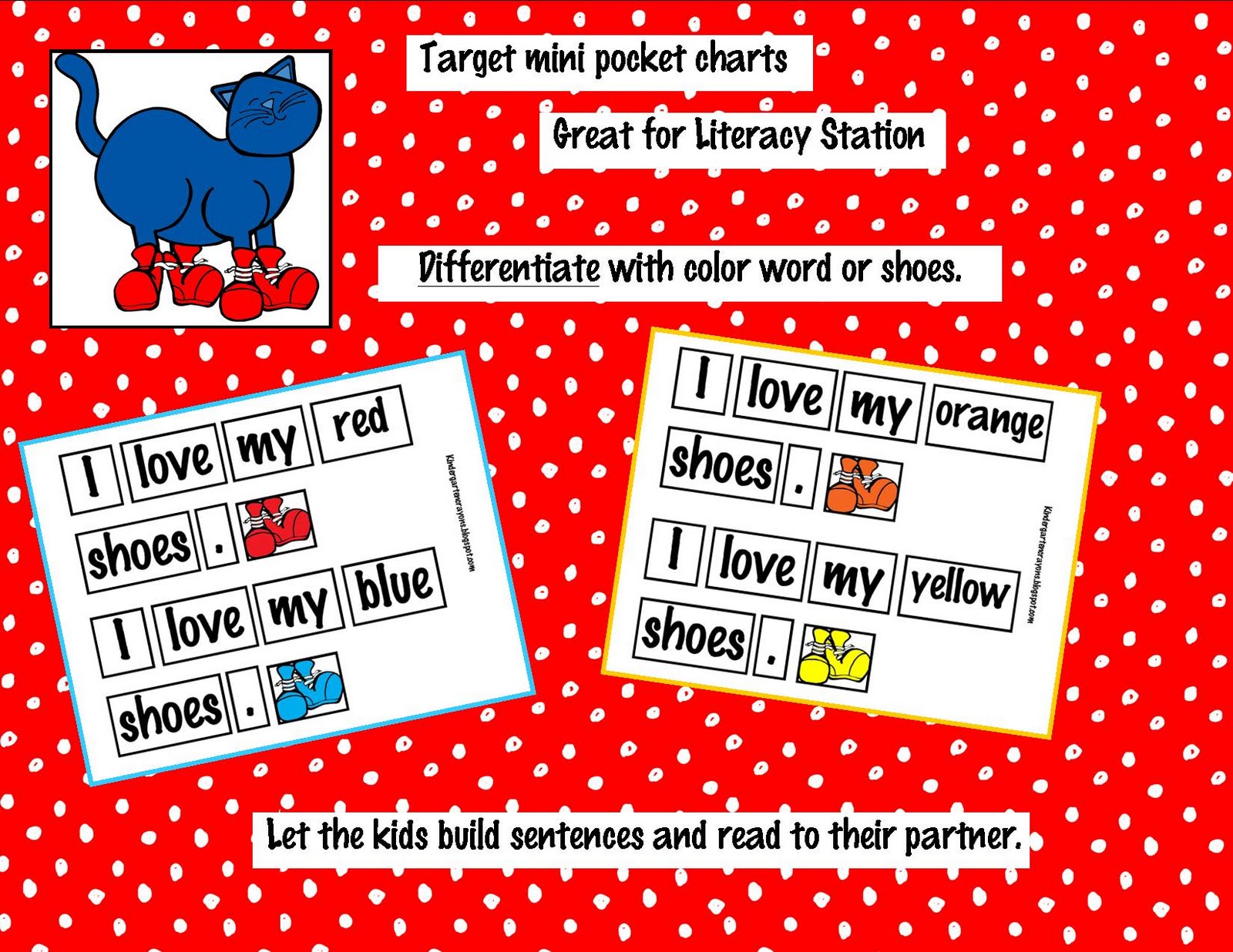 Target Dollar Spot Pocket Charts