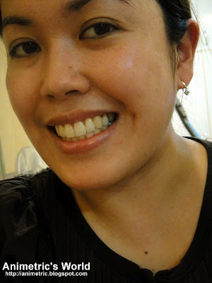 Animetric sans make-up and lip products