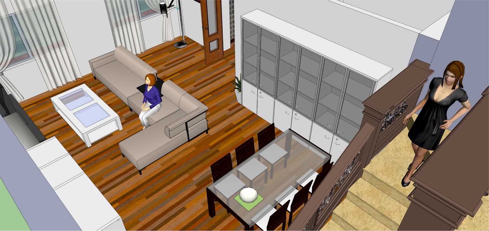 arquisurlauro vivienda: Primeras infografías del primer encaje de