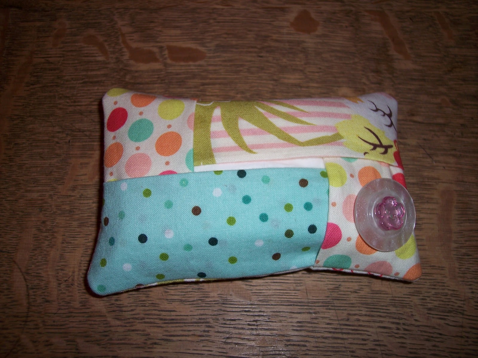 Mrs.T's Christmas Kitchen Purse size tissue holders fun little