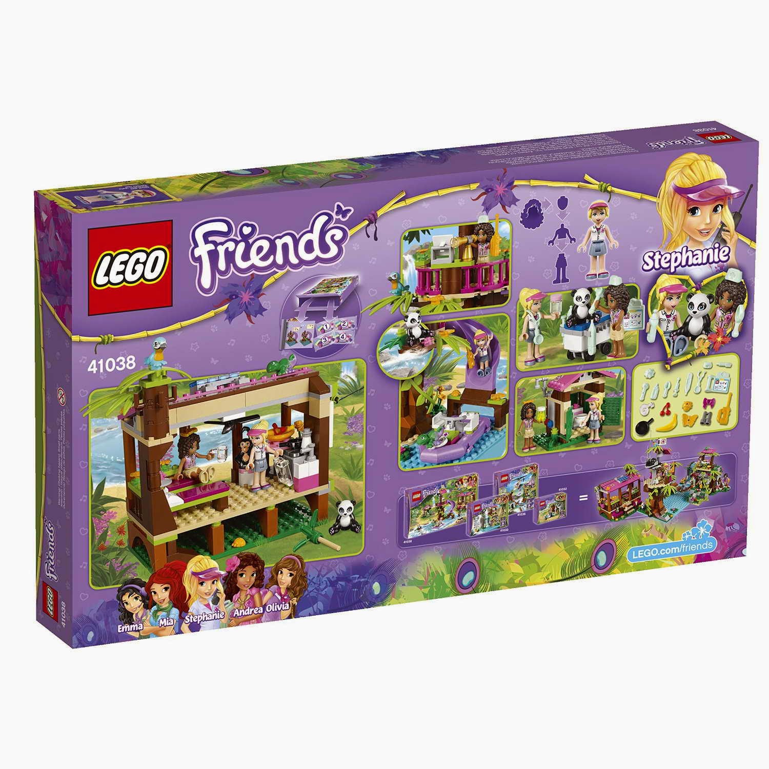 Brick Friends LEGO 41038 Jungle Rescue Base