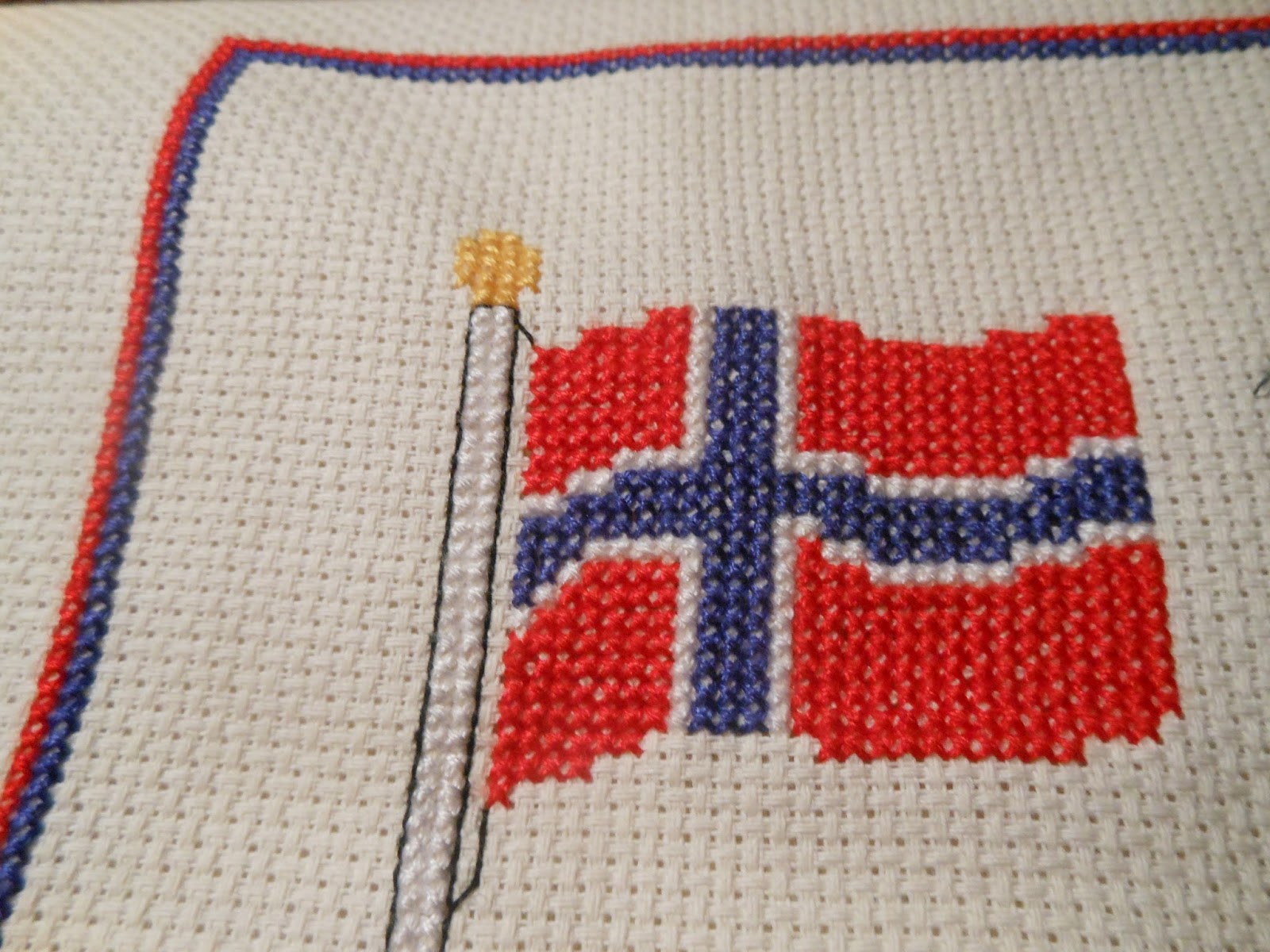 Make Mend Amend Make Norway CrossStitch