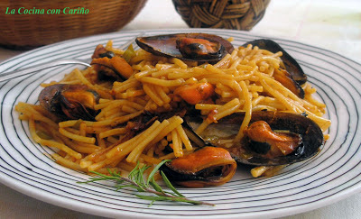 Fideua De Mejillones
