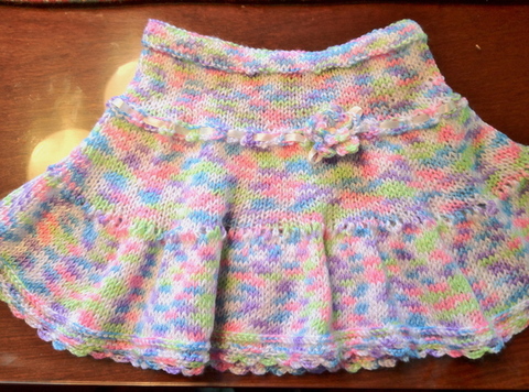 Twins Mom Blog: Girl Summer Skirt Knitting Patterns