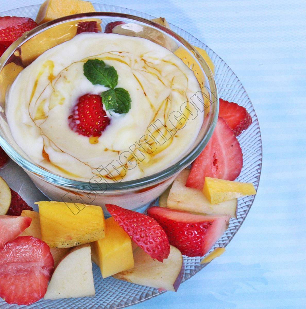Yogurt Honey Fruit Dip Quick And Easy Dip For Fruits