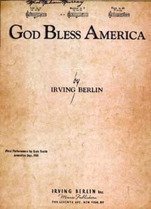 A TRIP DOWN MEMORY LANE: REMEMBERING: GOD BLESS AMERICA