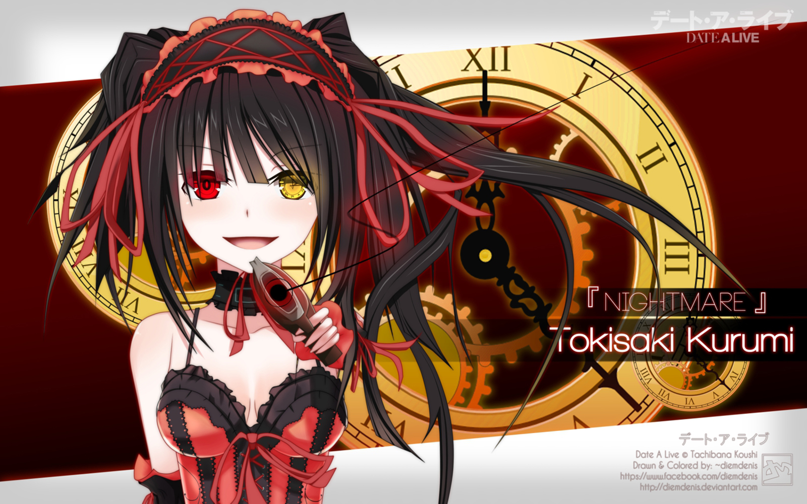 Hd Wallpaper Tokisaki Kurumi Date A Live 0842 Hd Wallpaper Tokisaki Kurumi Date A Live 0842