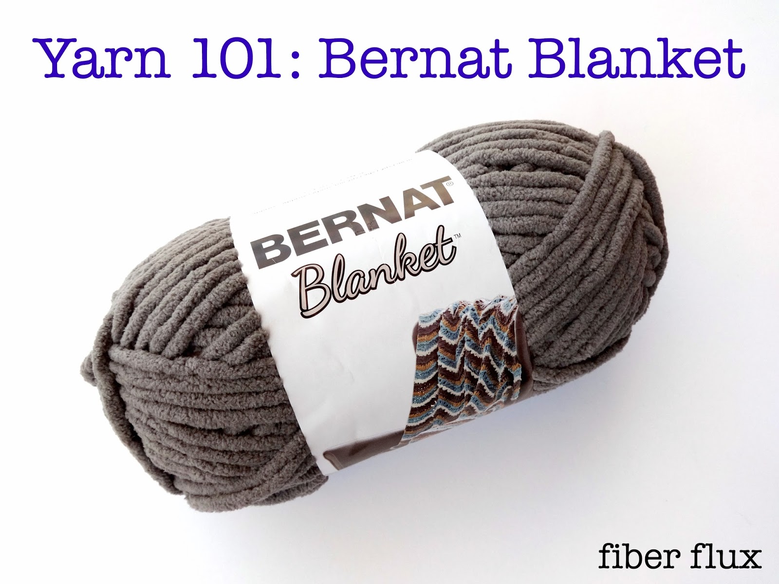 Fiber Flux Yarn 101 Bernat Blanket