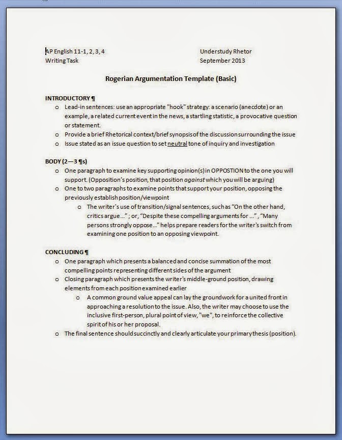 rogerian argument example essay