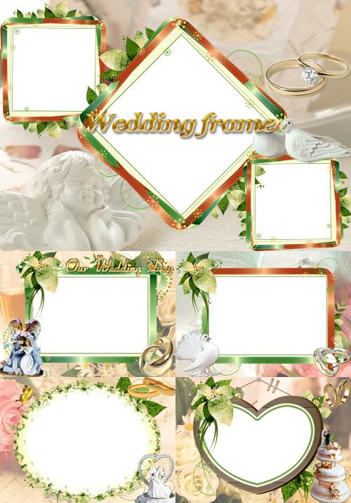 Wedding frame 5 PSD 2500 x 1800 300 dpi 53 Mb Download Wedding frame 5 PSD 2500 x 1800 300 dpi 53 Mb Download