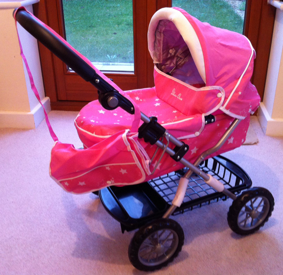 silver cross ranger dolls pram pink