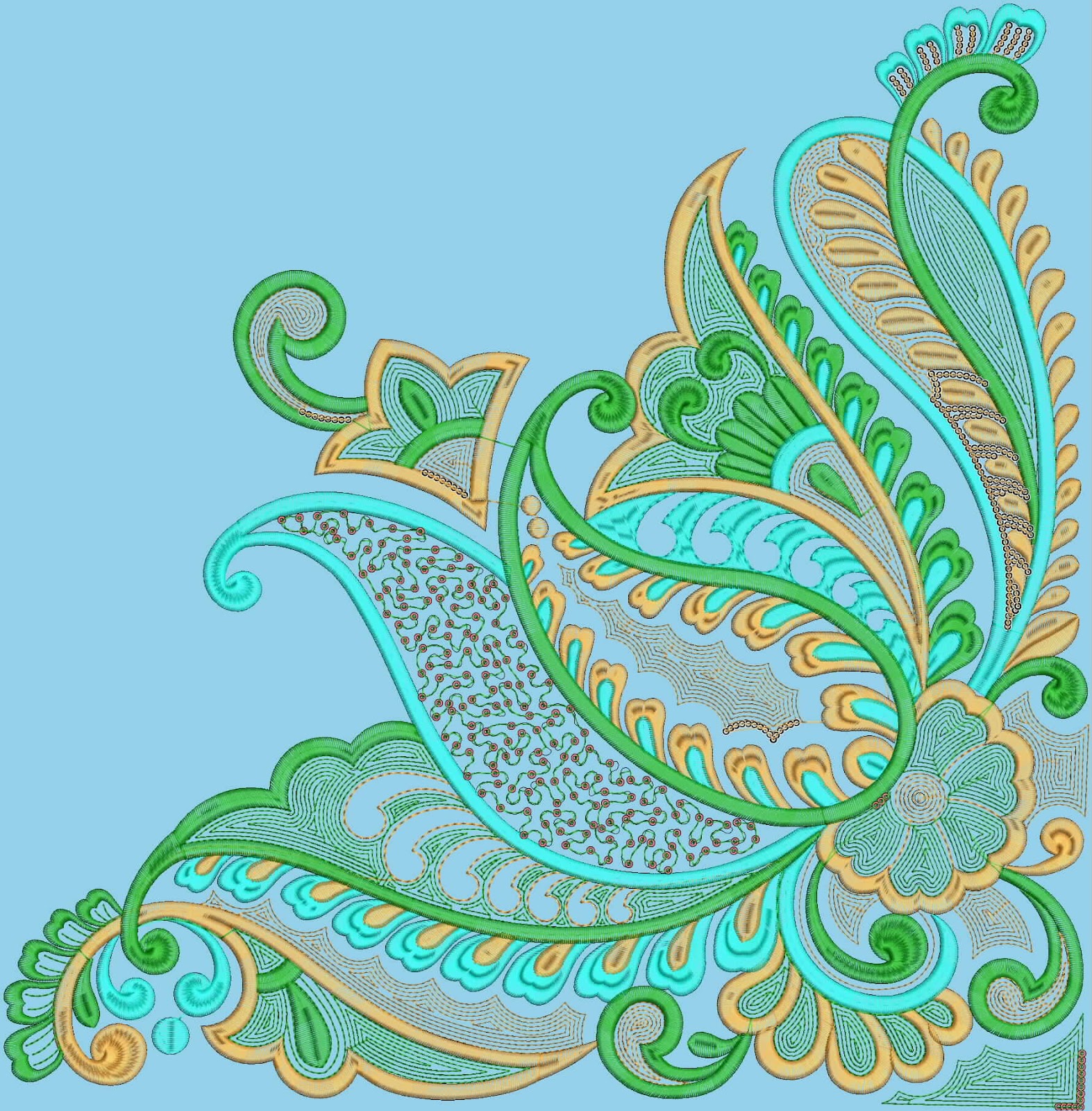 cloth embroidery designs