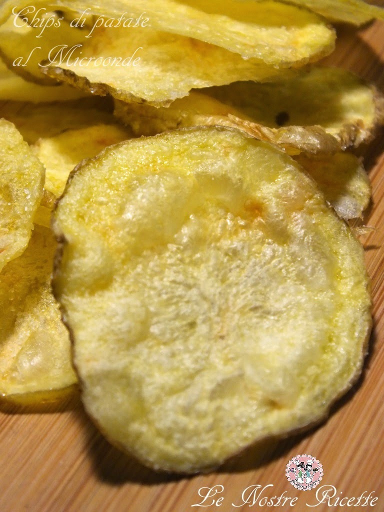 Le nostre Ricette Chips di patate al microonde