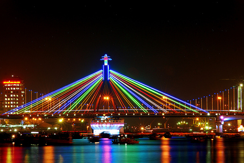 Han River Bridge in Đà Nẵng Han River Bridge in Đà Nẵng