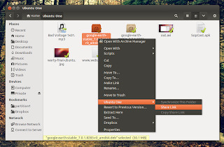 UbuntuOne Nautilus integration Ubuntu 13.10