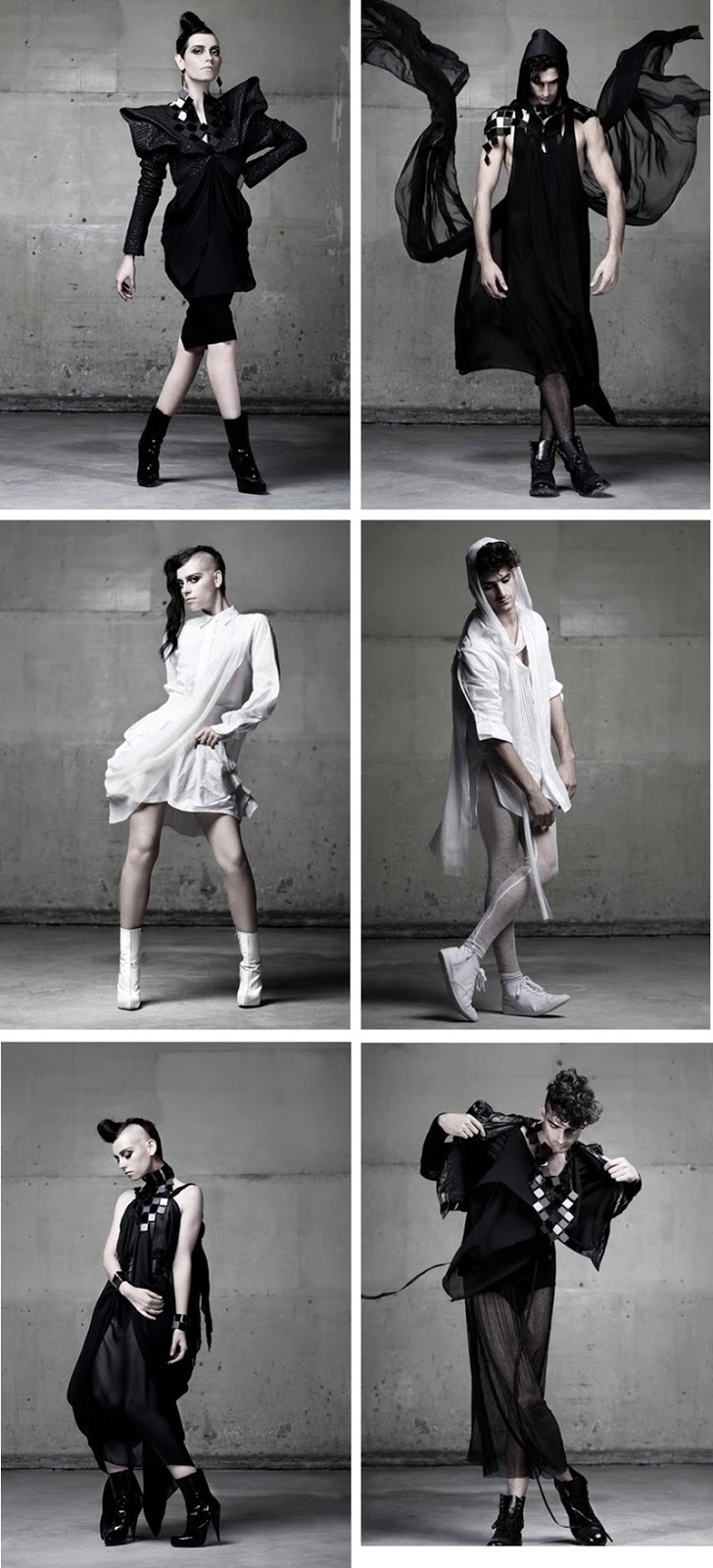 a.concept, anthony capon, avant garde, avant-garde, avant garde designer, androgynous, australian designer
