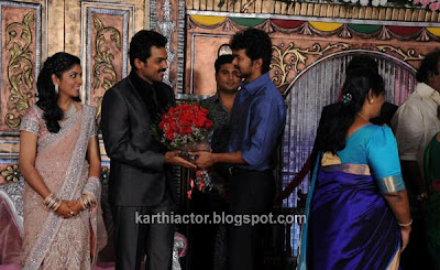 Actor Karthi Wedding Reception Photos