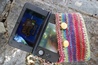 pochette au tricot Nintendo DS XL