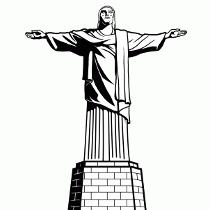 como desenhar o cristo redentor como desenhar 10