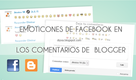 Emoticones de Facebook en los comentarios anidados de Blogger facebook, emoticons, blogger, web